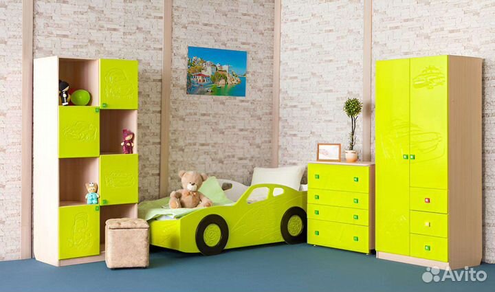 Детская мебель Тачки (мдф)