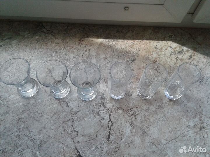 Стопки, рюмки