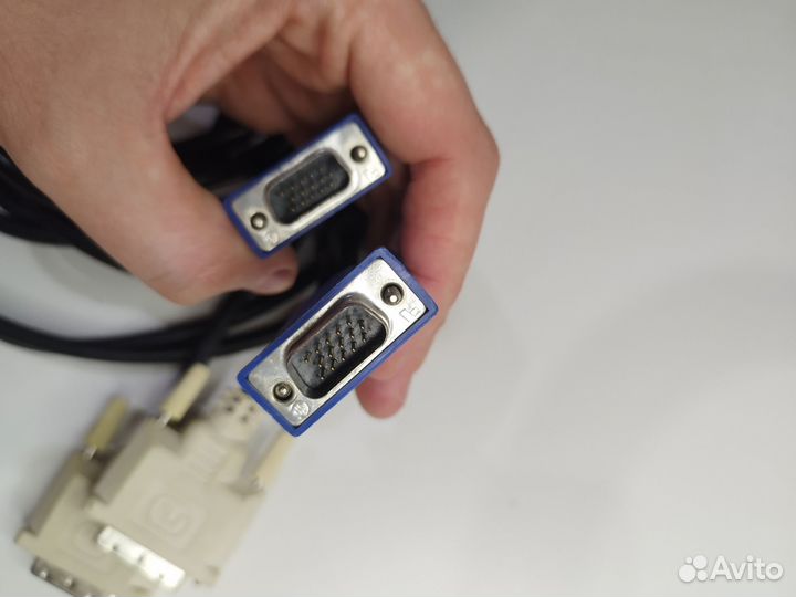Кабель vga, dvi, сетевой