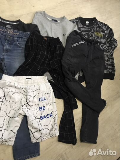 Вещи пакетом на мальчика подростка