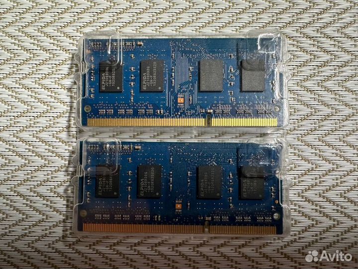 Оперативная память Elpida 4Gb (2x2Gb) DDR3-1600