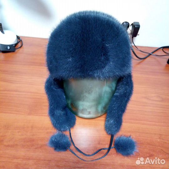 Шапка норковая женская