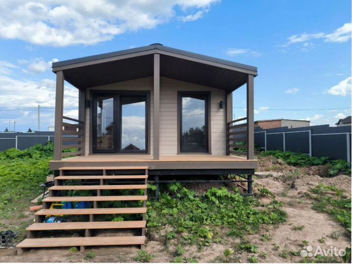 Каркасный дом с доставкой 60 м кв, арт. ал-5425