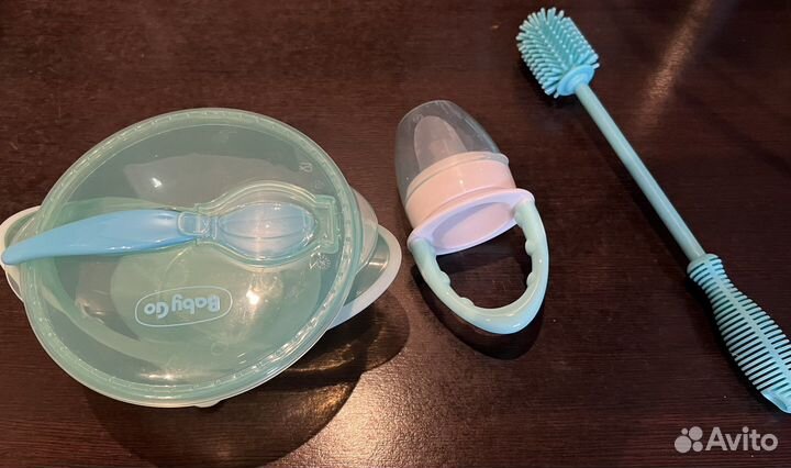 Ниблер, ершик и тарелка