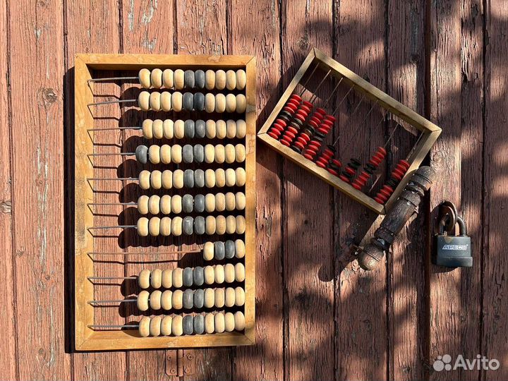 Счеты деревянные бухгалтерские СССР головоломка