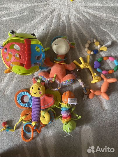 Развивающие игрушки и грызунки