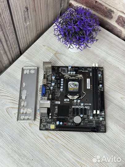 Материнская плата ECS H310CH5-M2 1151v2 DDR4