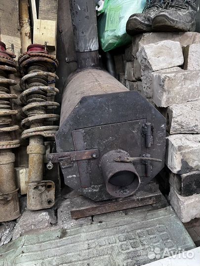 Печь буржуйка для гаража