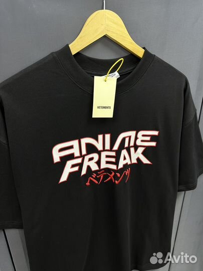 Футболка Vetements Anime Freak oversize (унисекс)