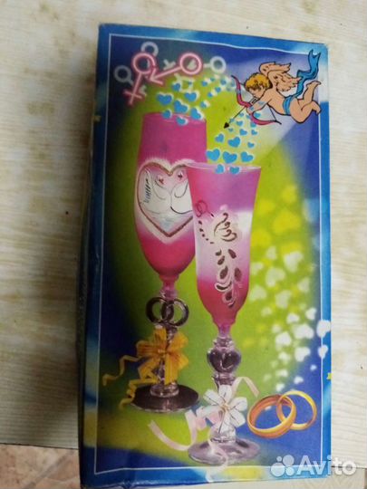 Фужеры свадебные