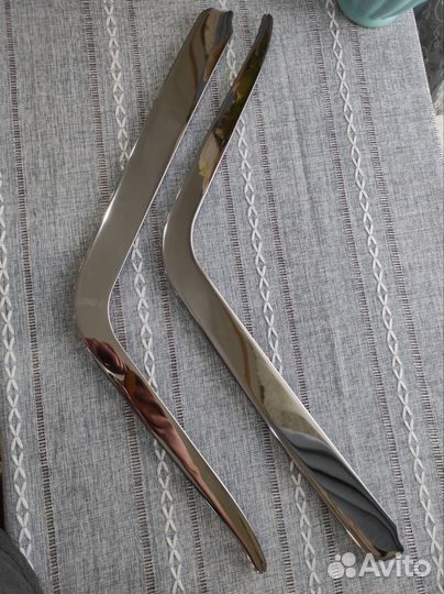 Хром переднего бампера Мерседес w124 e500