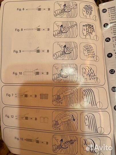 Плойка для волос набор