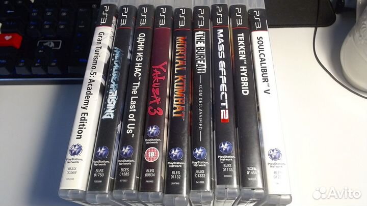 Игры на дисках ps3