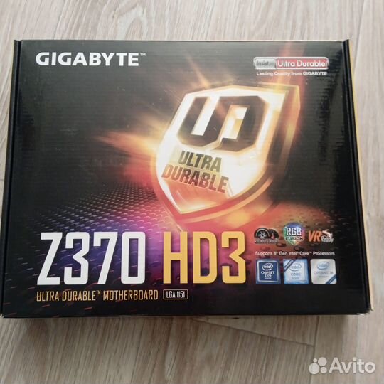 Материнская плата с процессором