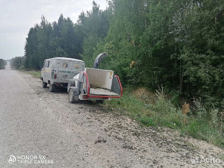 Измельчение веток