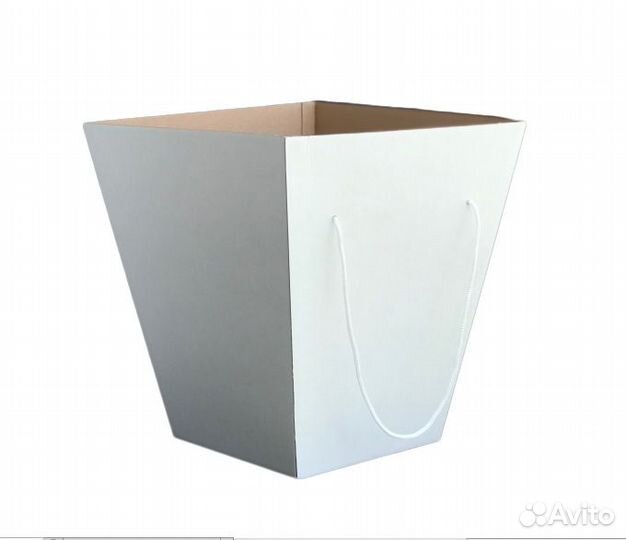 Переноска для цветов и букетов / 10 шт Белый