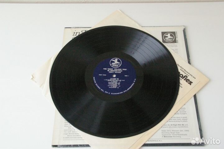 Пластинка Teddy Wilson Trio In Europe 1968 USA