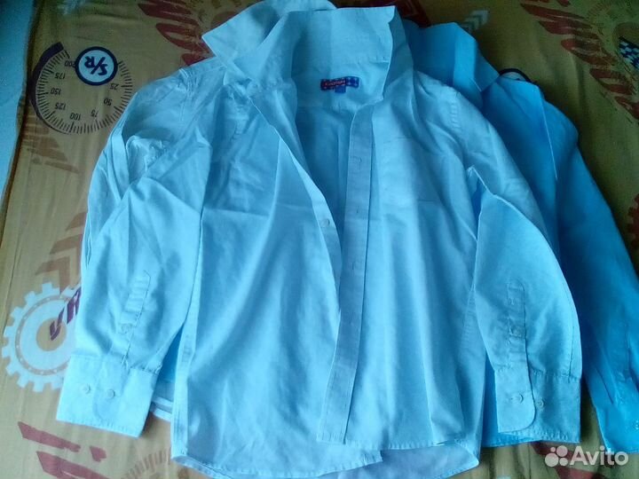 Рубашки на рост 128-134 8-9 лет Брюки