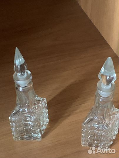 Набор для масла и специй СССР, стекло