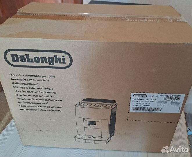 Кофемашина DeLonghi Magnifica S ecam 250.23