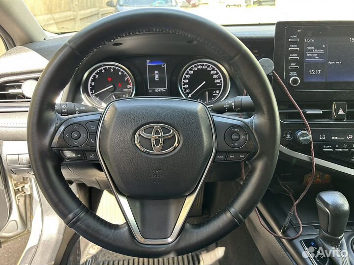 Оплетка на руль. Зашивка включена