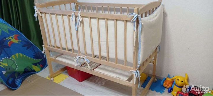 Кроватка детская до 3х лет