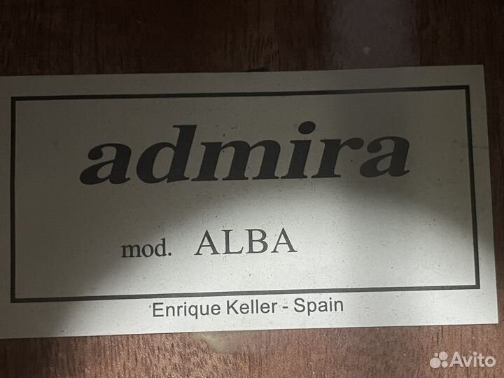 Гитара admira alba