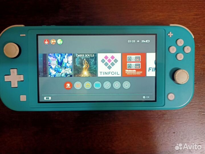 Nintendo Switch Lite прошитая 256гб