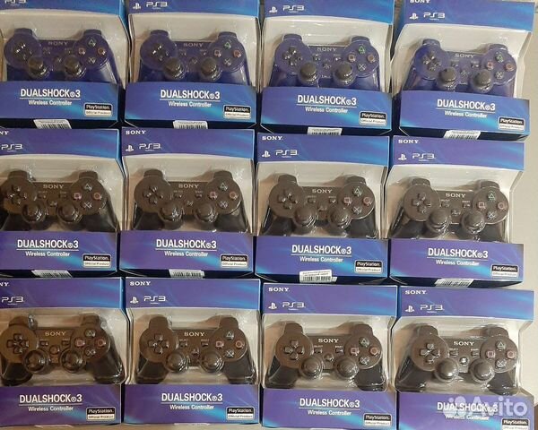 Dualshock 3 ps3 новые геймпады