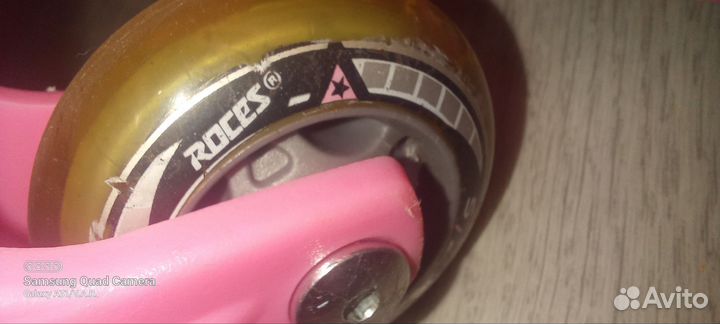 Роликовые коньки roces детские