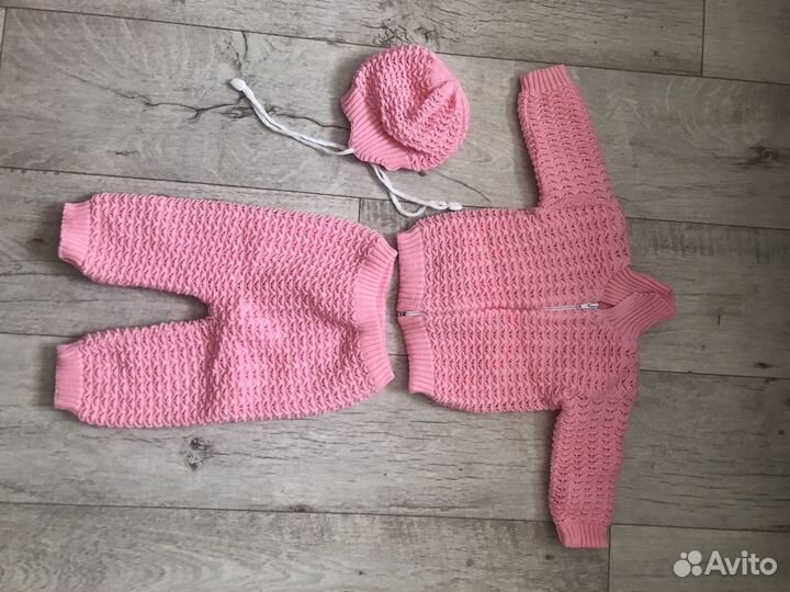 Костюм для девочки утепленный