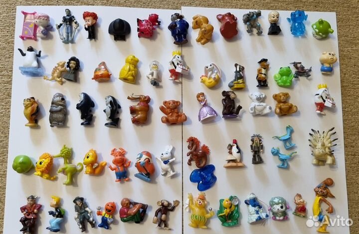 Игрушки Киндер, ландрин, томбола, СССР много