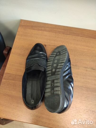 Лоферы женские натуральная кожа 39