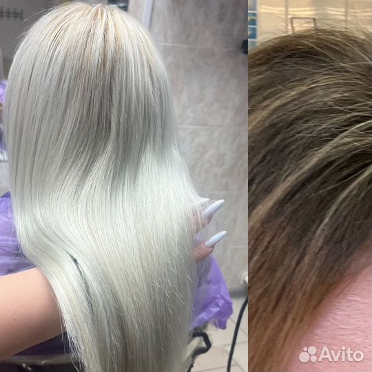 Окрашивание волос