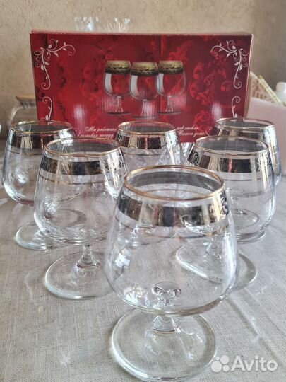 Бокалы для коньяка и брэнди