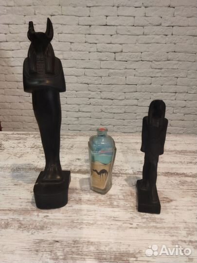 Статуэтка (из камня) Анубис и Тот