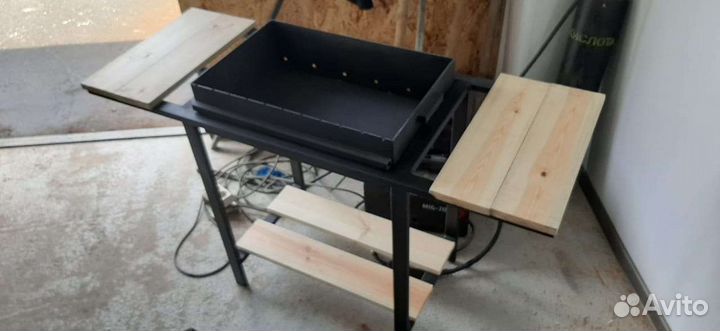 Мангал в стиле лофт