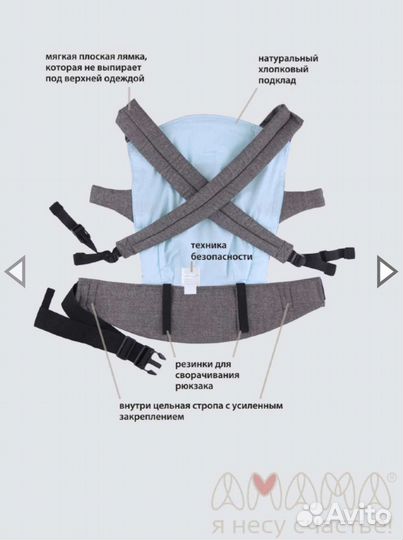 Эргорюкзак/ переноска/ кенгуру