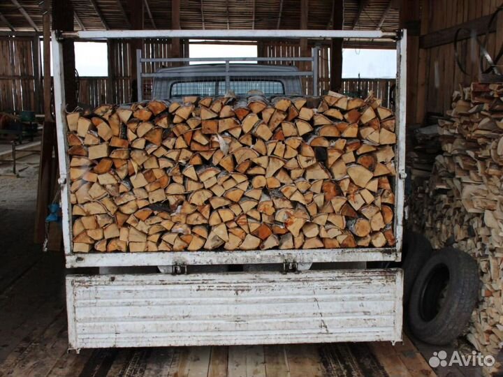Дрова березовые естественной влажности