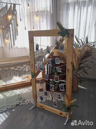 Свадебная рассадка в стиле Эко