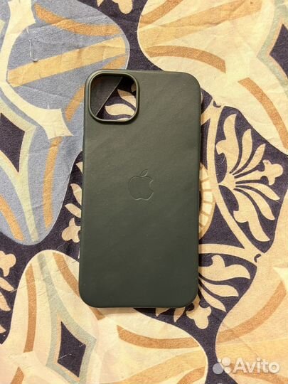 Чехол на iPhone 14 Plus Leather