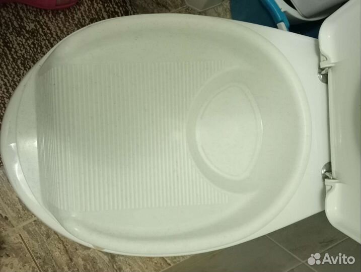 Накладка на унитаз для кота