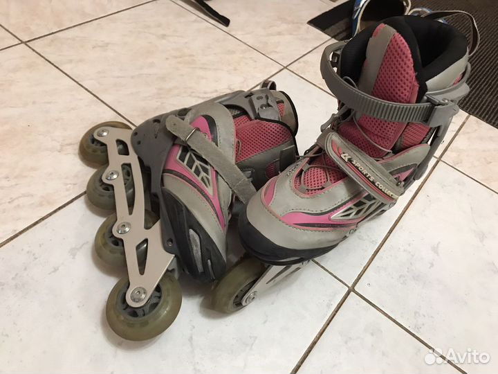 Роликовые коньки женские 38 размер