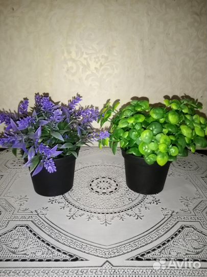 Искусственные цветы для декора