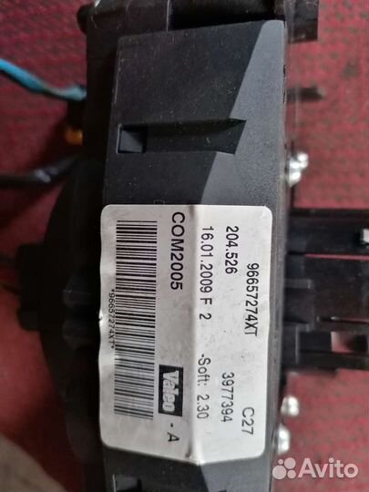 Подрулевой переключатель peugeot 207