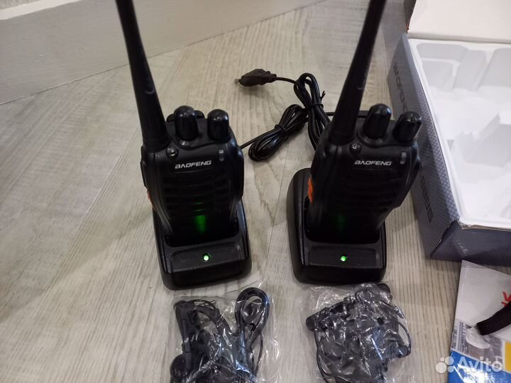 Рация 2шт baofeng 5км