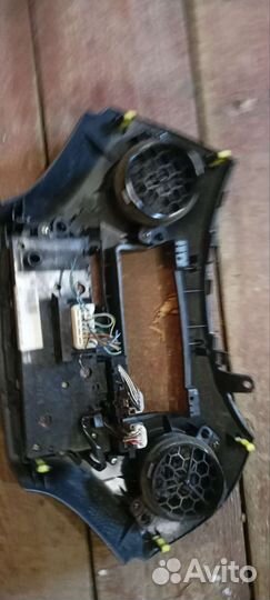 Блок управления климатом toyota vitz platz spc13