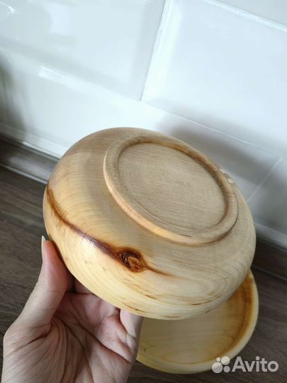 Тарелки из дерева