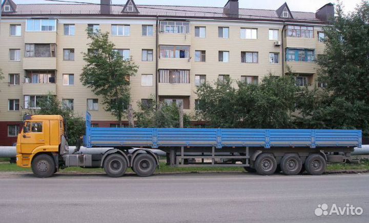 Перевозка грузов длинномер шаланда борт