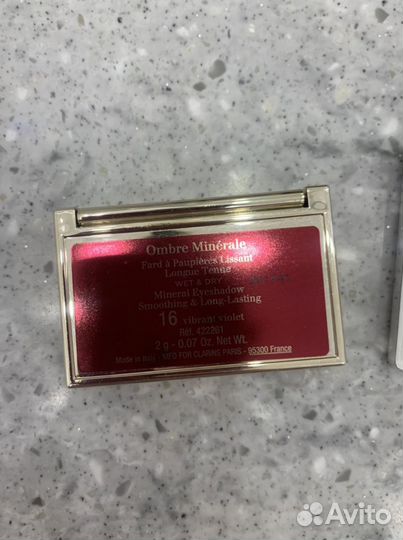 Тени для век Clarins и Clinique